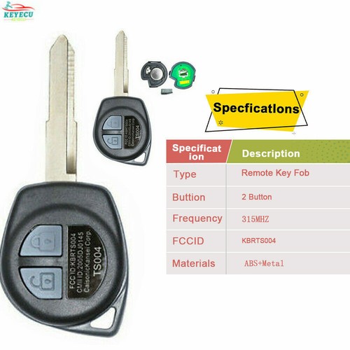Kbrts004 keyless remote key - keyless,